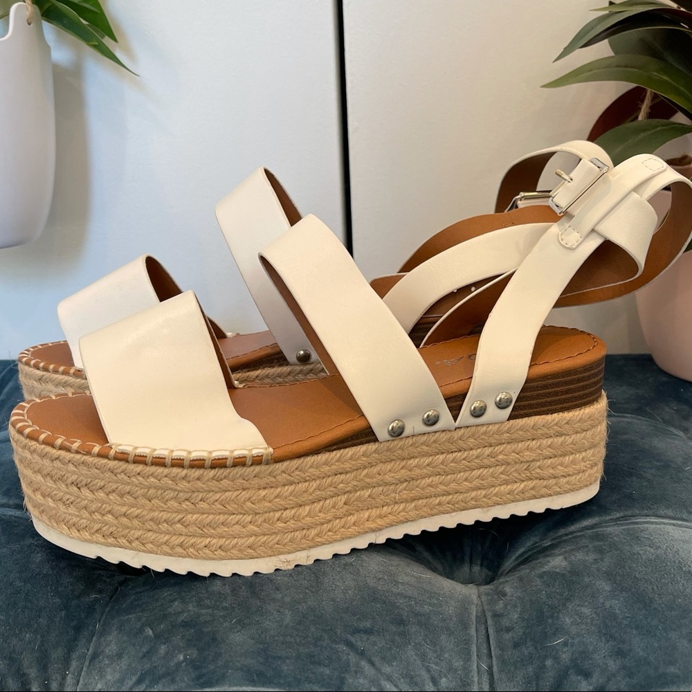 Soda Alpine Platform Sandals
